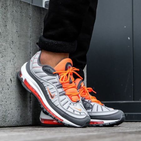 Мъжки Маратонки NIKE Air Max 98 Total Crimson 517094 640744-006 изображение 10